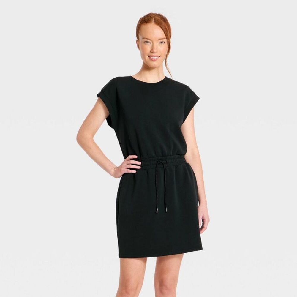 Women's Airy Sleek Dress - All In Motion Black M